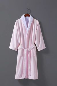 Morbido <span class=keywords><strong>Accappatoio</strong></span> Personalizzato Nuovo in Colori Bianchi, <span class=keywords><strong>Accappatoio</strong></span> Rosa per Hotel, <span class=keywords><strong>Accappatoio</strong></span> di <span class=keywords><strong>Lusso</strong></span> per Hotel in Vari Colori - Product Image 3
