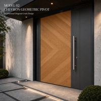 Fabricant de portes de sécurité en acier à grain de bois, sur mesure, vente en gros, pour projets résidentiels, entrées d'hôtels, approvisionnement en vrac