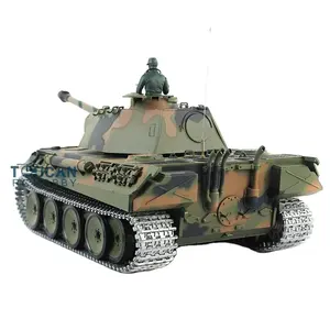 HENG LONG 1/16 Scale 7.0 Upgraded Metal Version German Panther V RTR RC Tank 3819 Army Radio Toucan Hobby Toy Vehicle TH17288