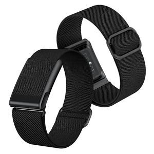 Bracelet de sport personnalisé en gros, sangle de biceps OEM, bande en nylon bleue avec logo pour Whoop 5.0 5 Life MG <span class=keywords><strong>ECG</strong></span> Peak Custom-whoop-band w - Product Image 2