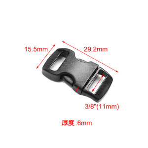 Hebilla de plástico ecológica multifuncional, hebilla de Liberación lateral rápida de plástico para bolsa, accesorios para mascotas - Product Image 2