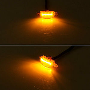 Копченый желтый светодиодных фар для авто передняя решетка дневные ходовые огни аварийное освещение для автомобиля Raptor F-150 - Product Image 5