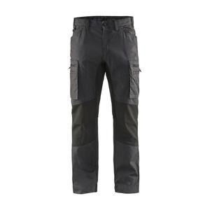 BLAKLADER - 145911469899C58 Service <b>trousers</b> <b>stretch</b> Dark grey/<b>Black</b> - EAN 7330509486375 WORK <b>TROUSERS</b> CARGO WORK <b>TROUSERS</b> - Product Image 1
