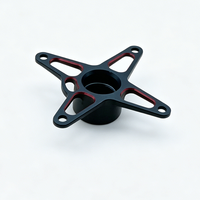 Extension de bras de drone CNC sur mesure en aluminium 7075, adaptateur de bras UAV, pièces de précision, support de stabilisateur de caméra en aluminium usiné sur mesure
