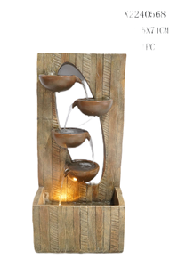 <span class=keywords><strong>Fontaine</strong></span> <span class=keywords><strong>solaire</strong></span> en polyrésine antique de luxe, faite à la main, pour mur, jardin, décoration extérieure - Product Image 2