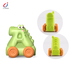 Giocattolo Educativo Chengji per l'Apprendimento delle Parole dei Bambini, Giocattolo con Lettere Smaltate a Forma di Animali e Auto, Collezione di Giocattoli Cartoon - Product Image 1