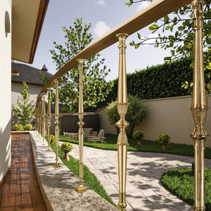 درابزين فاخر من سبائك الألومنيوم للاستخدام الداخلي والخارجي في الفيلات والمنازل والحدائق والساحات والشرفات - Product Image 2