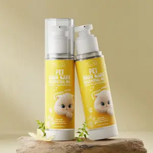 100% Natural Plant Formule Organic Fluffy Smooth No Knots Anti-Static Pet Care For Dog Hair Cream Pet Hair Essential Oil