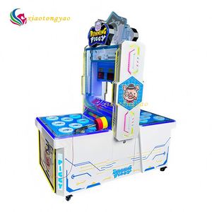 Consola de juego arcade de boxeo infantil operada con monedas, tipo Whack-a-mole, para golpear cerdos, 1 año de garantía - Product Image 3