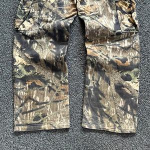 Pantalon cargo décontracté camouflage OEM, robuste, en ripstop, streetwear, mode camouflage, taille élastique, poches imperméables, jambe droite - Product Image 5