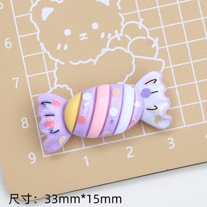 Halloween phim hoạt hình dễ thương đầu bí ngô kẹo ma Charms rác điện thoại trường hợp trang trí DIY giày hoa Phụ kiện tóc - Product Image 4