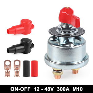 Interruptor Aislador de Batería 300A 12-48V M10 Encendido/Apagado para RV, Embarcaciones Marinas - Product Image 3