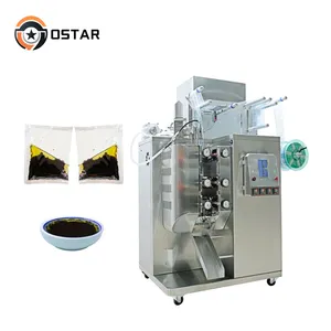 Automatic High Speed Vertical Continuous Packaging Olive Oil Pouch Bag Liquid Packing Machine