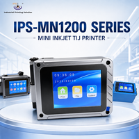 Impresora de Códigos de Fecha Portátil IPS-MN1200 de 0.5 Pulgadas con Pantalla Táctil para Aplicaciones de Empaquetado en Espacios Pequeños
