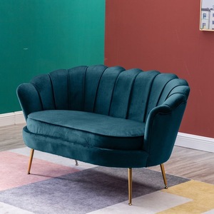 Terciopelo Salón Acento Sofá Silla Modular Sofá De Sala Sofá De Interior - Product Image 6