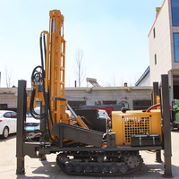 Mikton MKDQZ-200 Foreuse de puits d'eau pneumatique sur chenilles à moteur diesel, machine de forage DTH 200m, certifiée CE, facile à utiliser