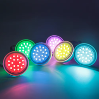 Lumière LED RGB programmable à pixels 24V haute luminosité WS2811 UCS1903 IP67 étanche, source lumineuse ponctuelle pour parc d'attractions