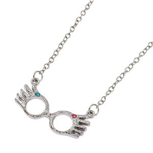 เครื่องประดับผู้หญิงยุโรปอเมริกันขายดีหลากหลาย Luna <span class=keywords><strong>Lovegood</strong></span> สร้อยคอ zircon ขายส่ง - Product Image 5