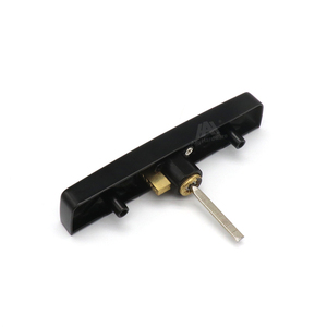 Tirador de <span class=keywords><strong>puerta</strong></span> corredera de seguridad de lujo para patio, cerradura de gancho, manijas de <span class=keywords><strong>aluminio</strong></span> tipo D - Product Image 4