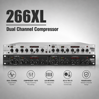 Compresseur limiteur double canal avec filtre anti-bruit 266XL 266XS 166XL 166XS pour les performances sur scène et l'enregistrement en studio