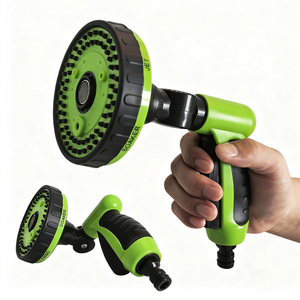 Winslow & Ross 6 patrones pistola de agua ángulo ajustable manguera de jardín boquilla regadera con adaptador - Product Image 1