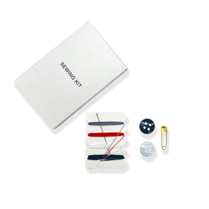 Mini kit de couture jetable en coton pour hôtel avec aiguilles et fils, idéal pour la maison, les voyages et les spas - Product Image 6