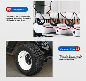 Nuevo Carro de Golf Eléctrico Todoterreno con Marco de Aluminio, Potente Motor AC, Bajo Nivel de Ruido, para Clubes Campestres y Comunidades con Portones - Product Image 6