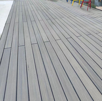 Panneaux muraux en WPC compact pour extérieur à faible absorption d'eau, planches stables pour toutes les conditions météorologiques en extérieur