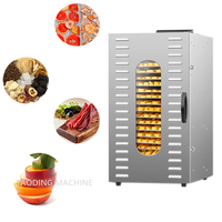 Nouveau design Déshydrateur à 18 plateaux Séchoir à fruits et légumes Séchoir à viande de bœuf Séchoir à aliments Déshydrateur
