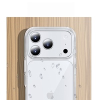 Coque de téléphone transparente magnétique antichoc en TPU pour iPhone 18 Pro Max 17 18 Pro 16 15 14 13 12