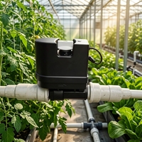 Détecteur de fuite d'eau intelligent VF-2419 avec électrovanne d'arrêt automatique et capteur de débit pour la surveillance de la consommation d'eau
