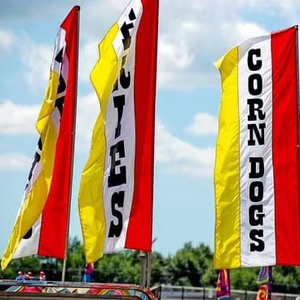 Advertising Pennant Flag Banner Large Custom Flags and Banners Printed Hand Sewn Custom Banner Flag