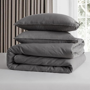 OEKO-TEX certificata 100% biancheria da letto in lino e francese lavata in pura pietra intrecciata, la regina del re include il copripiumino - Product Image 5