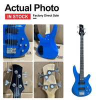 OEM Professional Customization Four-string Electric Bass Guitar Excellent Feel Popular Stringed Instrument Maple Electric Bass
