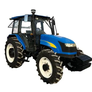 Gebrauchte Traktor 90 HP4WD Rad traktor auf Lager zum Verkauf Hoch leistungs traktor