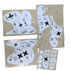 Gamepad Skin Cover Controller Cintas de agarre antideslizantes compatibles con <span class=keywords><strong>PS</strong></span> <span class=keywords><strong>5</strong></span> <span class=keywords><strong>DualSense</strong></span> Edge Handle, botones, gatillo - Product Image 1