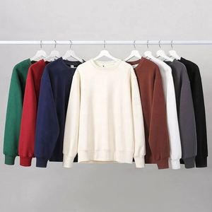 Sweat-shirt à col rond en coton personnalisé pour hommes, pull à capuche OEM en gros - Product Image 1