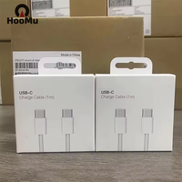 Cable de Datos USB-C a Tipo-C PD de Carga Rápida de 60W, con Revestimiento de TPE/Nylon, 1m, para iPhone 15/16 Pro/Pro Max, Power Bank, Impresora