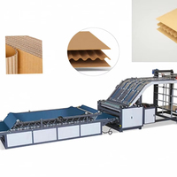 Machine automatique de laminage de carton ondulé
