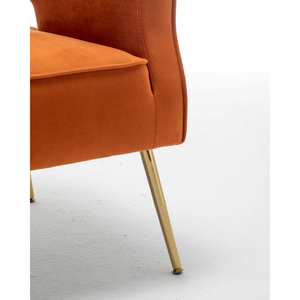 Nouveau style de <span class=keywords><strong>fauteuil</strong></span> <span class=keywords><strong>d</strong></span>'appoint en <span class=keywords><strong>velours</strong></span> haut de gamme <span class=keywords><strong>pour</strong></span> hôtel, tissu <span class=keywords><strong>d</strong></span>'<span class=keywords><strong>ameublement</strong></span> <span class=keywords><strong>d</strong></span>'intérieur - Product Image 4