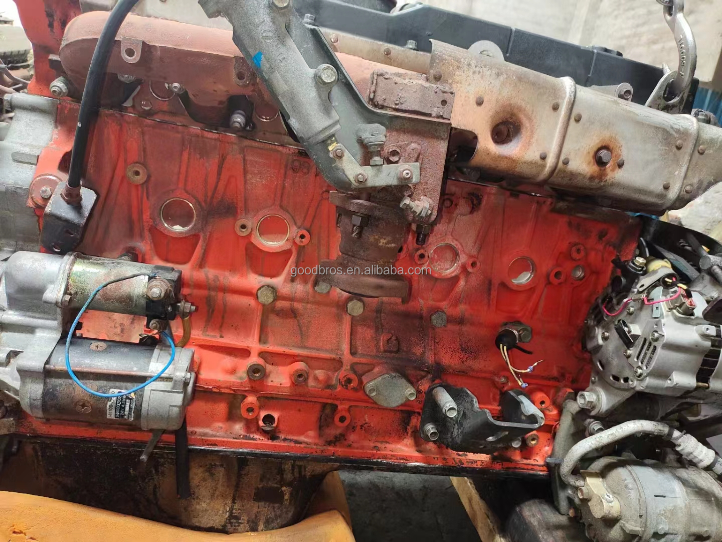 Automobile engine system Japanese 6HH1 engine for Isuzu truck Products