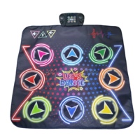 Tapis de danse électronique interactif pour enfants 2026 amélioré avec modes de jeu multiples et lumières LED rythmiques