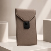 Penutup Kamera Ponsel Pernikahan Bahan Serat Karbon, Dompet Pelindung Kamera, Pengunci Samping Aman, Cocok untuk Kebanyakan iPhone
