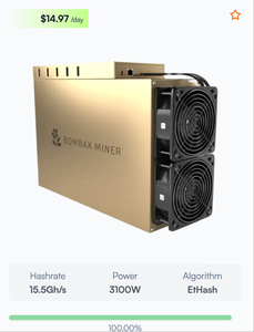 Vv asic thợ mỏ Bombax ez100 12.5gh/S hiệu quả cao Ethereum cổ điển khai thác Giàn Khoan để bán - Product Image 4