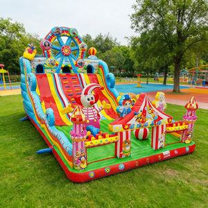 Château gonflable de qualité commerciale <span class=keywords><strong>pour</strong></span> enfants, idéal <span class=keywords><strong>pour</strong></span> les parcs de jeux et les entreprises - Product Image 1