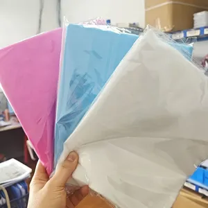 100 Piezas de Papel Filtro Desechable para Colector de Polvo de Uñas, Papel Filtro No Tejido Rosa/Azul/Blanco para Máquina de Manicura - Product Image 6