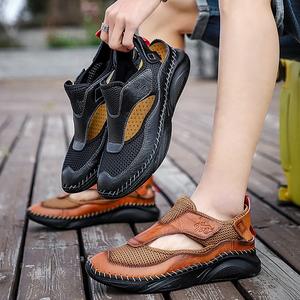 Pantuflas para Hombre, Antideslizantes, con Suela Gruesa, Acolchado Insonorizante, Suela Suave, Pantuflas Cómodas para el Hogar - Product Image 2