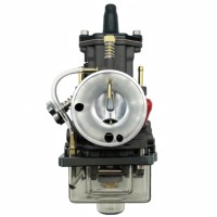 Couleur noire et gris Transparent CNC couvercle bas PWK 24 26 28 30 32 34 MM Hon Da Mi Kuni Ya Maha Kei Hin carburateur de moto
