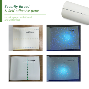 Forest Deer Custom High Quality Cotton <strong>Paper</strong> <strong>Security</strong> Green to Blue RBI <strong>Thread</strong> with USA 100 <strong>Thread</strong> and Watermark - Product Image 2