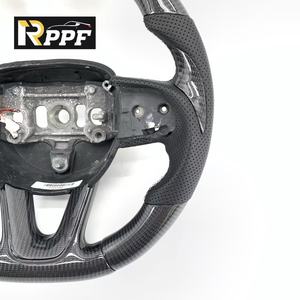 Volant en fibre de carbone véritable Rppf pour <span class=keywords><strong>Dodge</strong></span> Charger <span class=keywords><strong>2015</strong></span>-2021 <span class=keywords><strong>Dodge</strong></span> <span class=keywords><strong>Durango</strong></span> 2018-2021 - Product Image 2